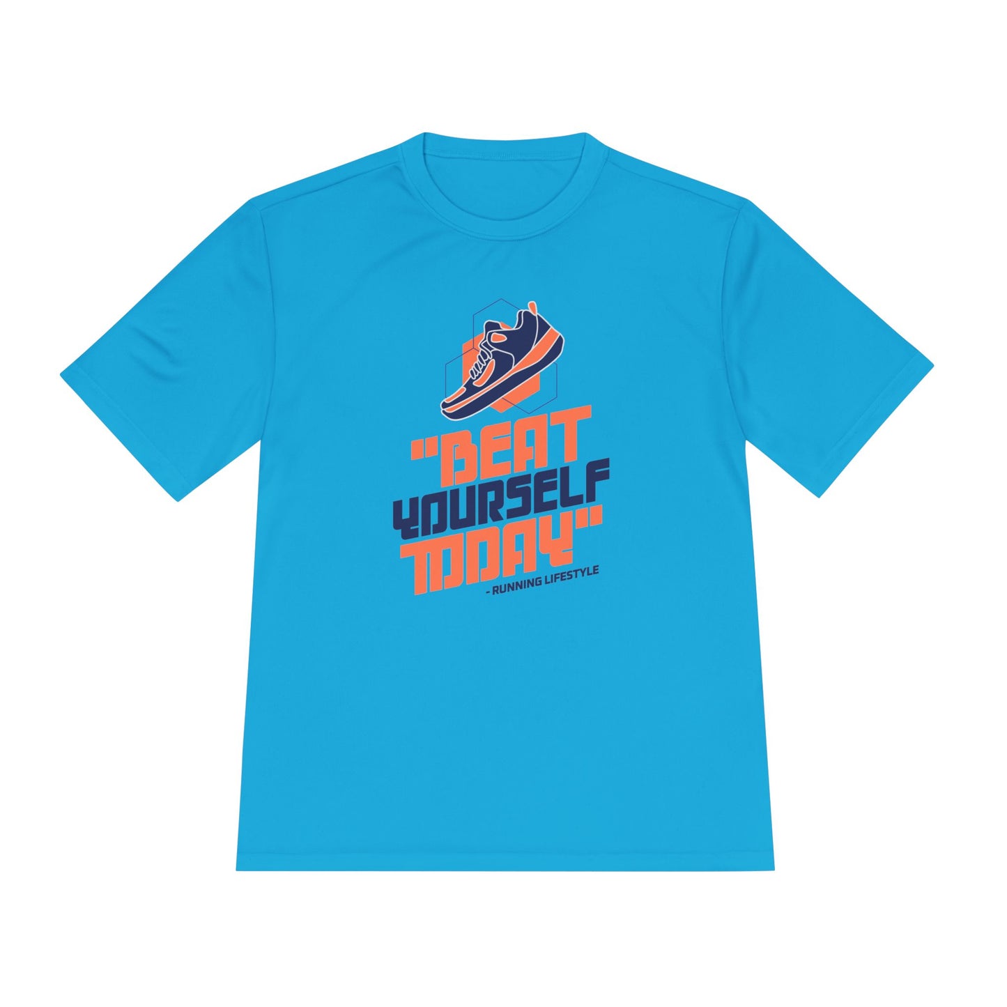 Beat Yourself Today Moisture Wicking Tee
