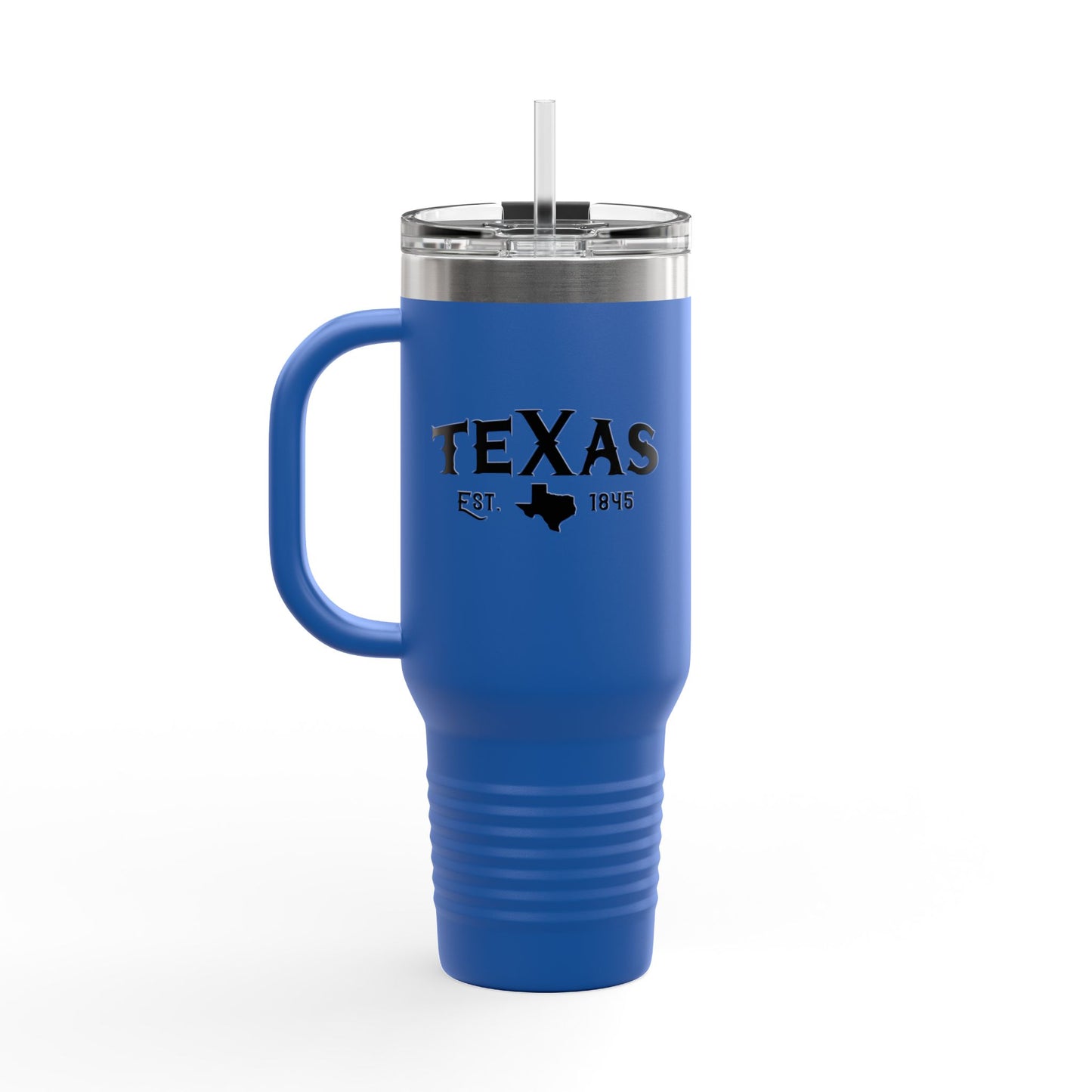 Texas 1845 Insulated Travel Mug, 40oz