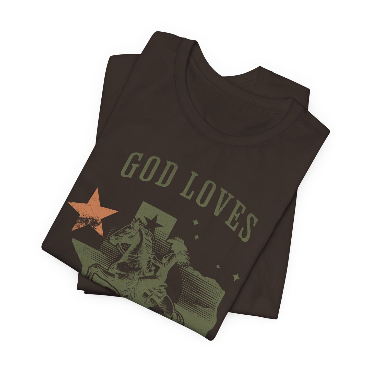God Loves Country Girls Short Sleeve Tee