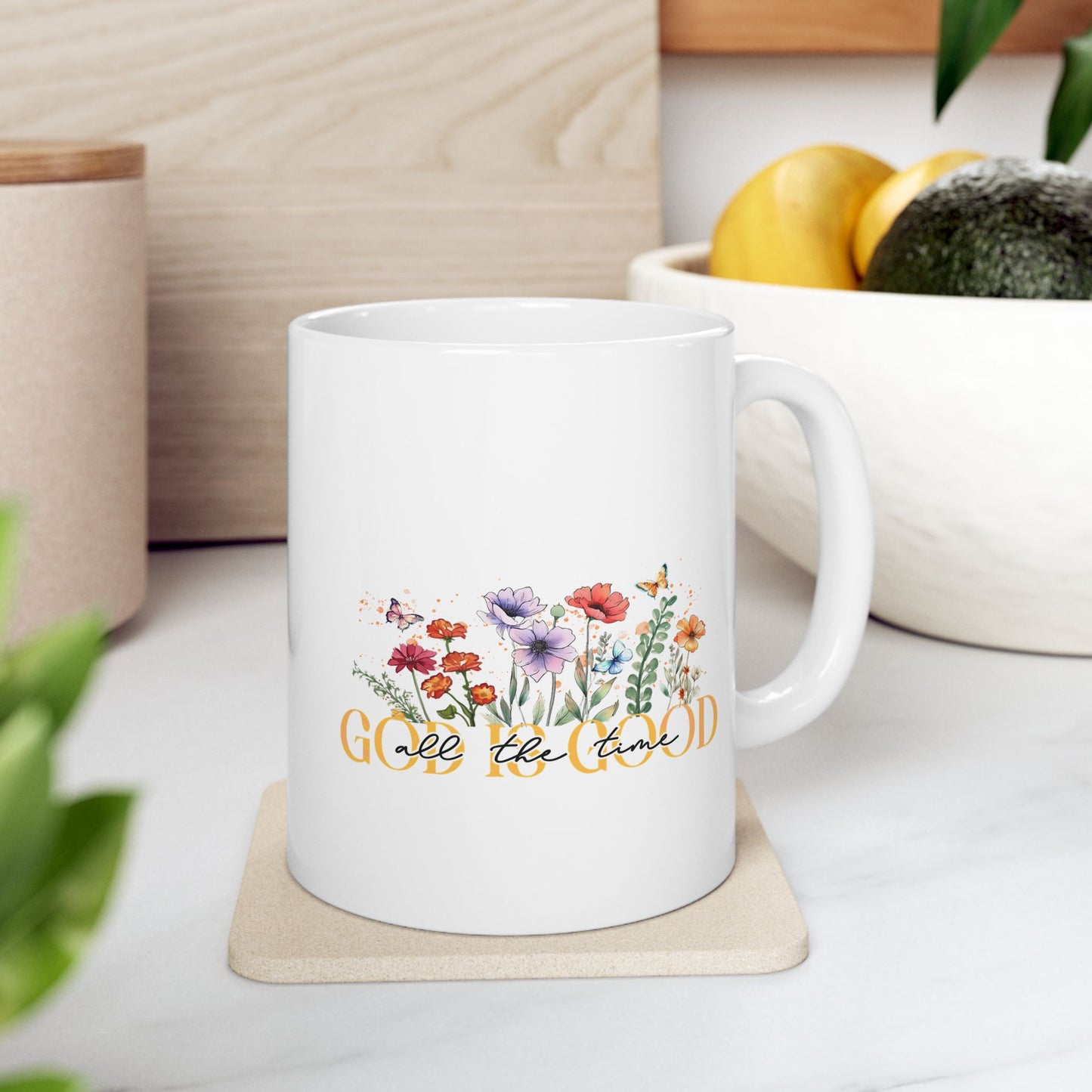 God is Good Ceramic Mug, 11oz