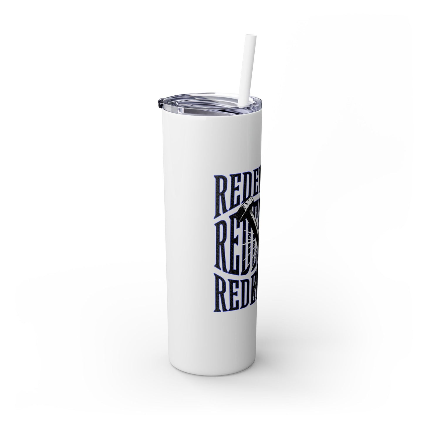 Redemption Skinny Tumbler with Straw, 20oz