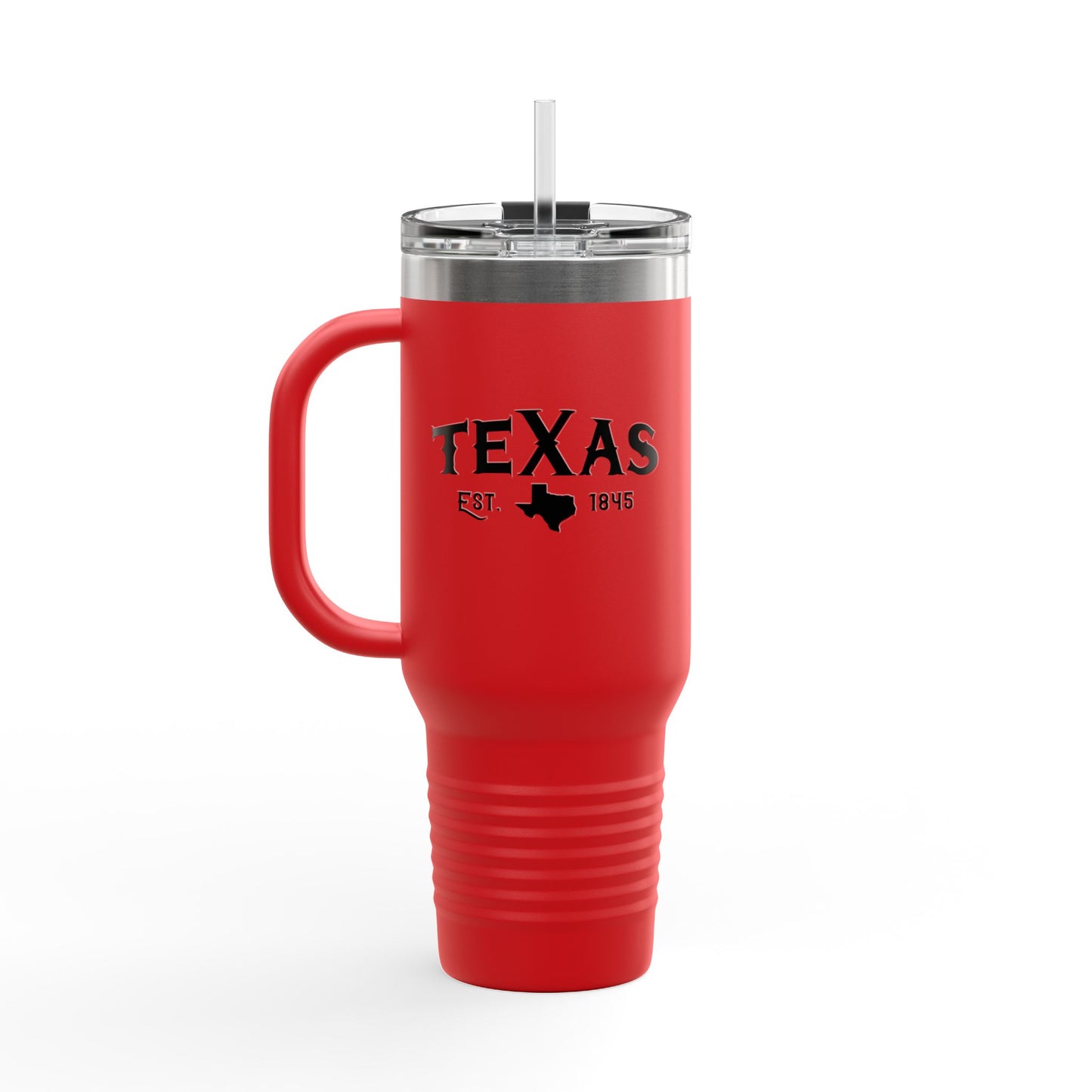 Texas 1845 Insulated Travel Mug, 40oz