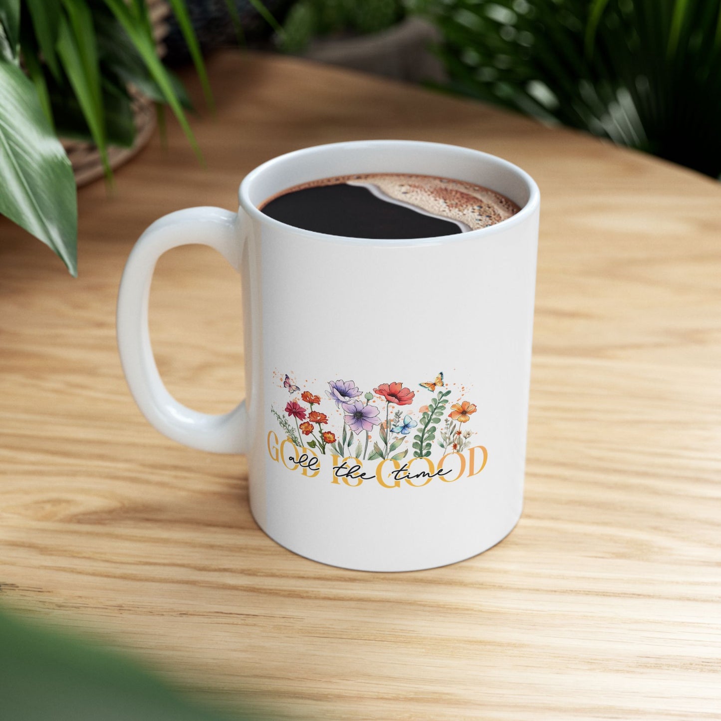 God is Good Ceramic Mug, 11oz