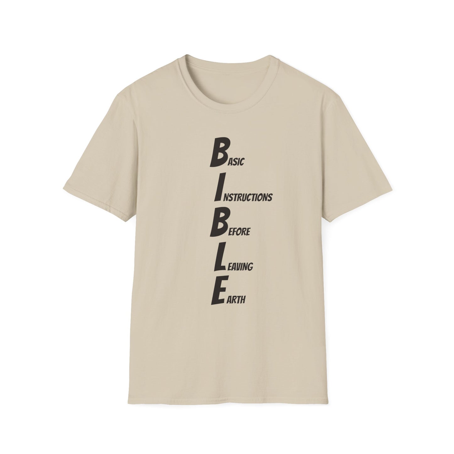 Bible Black Letter Softstyle T-Shirt