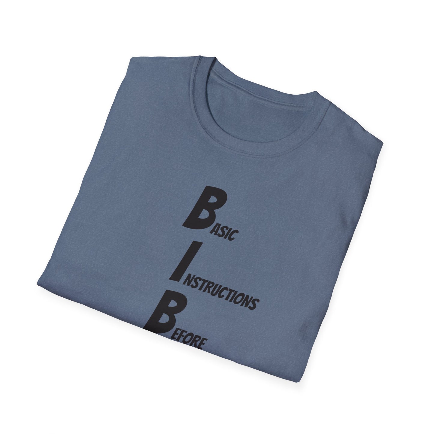 Bible Black Letter Softstyle T-Shirt