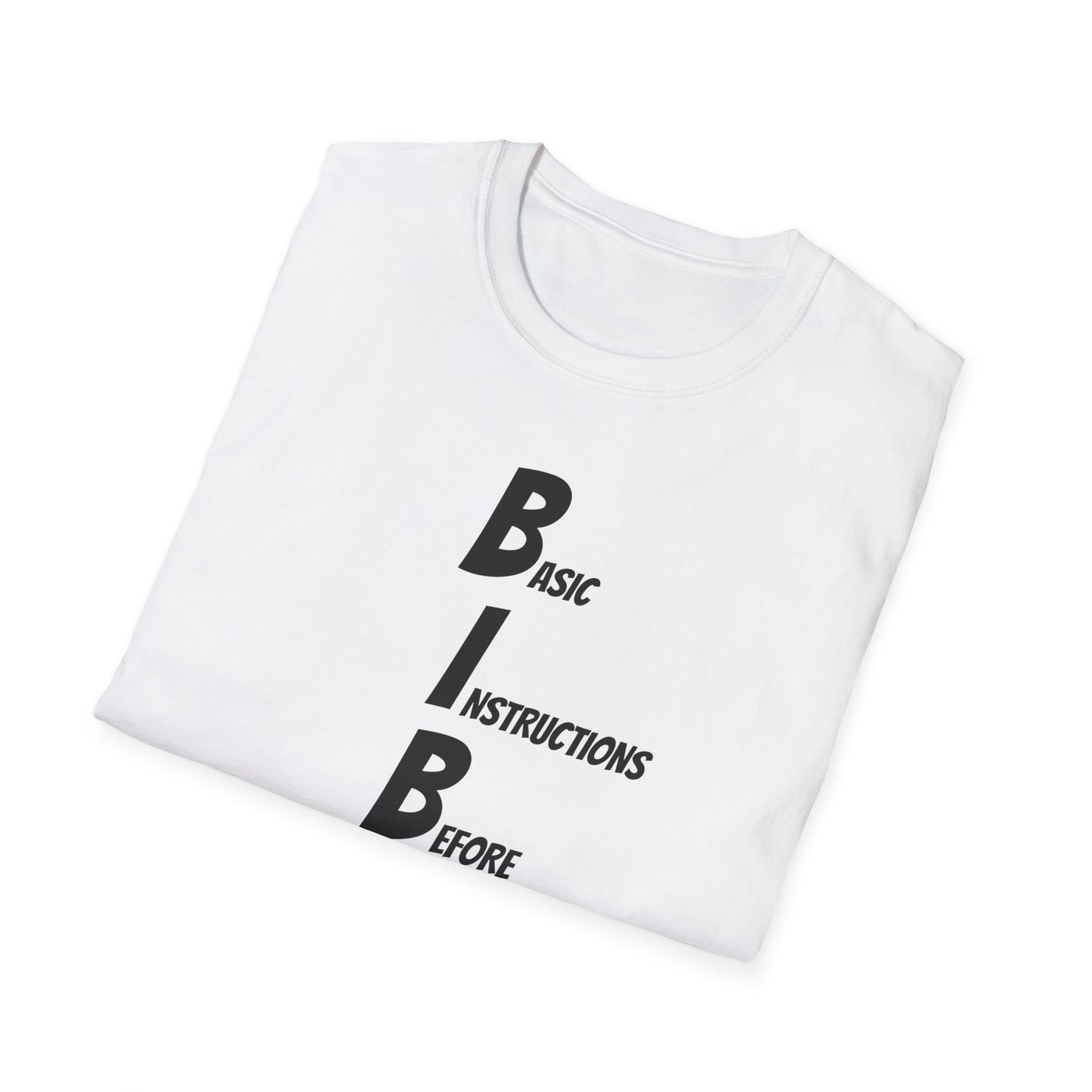 Bible Black Letter Softstyle T-Shirt