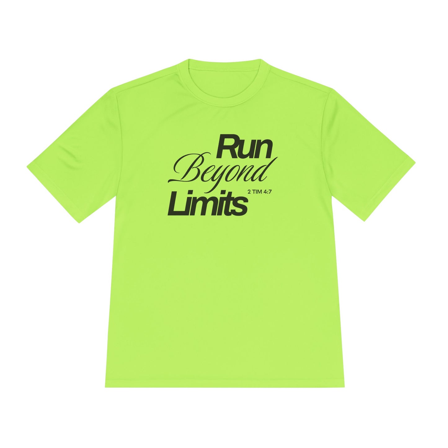 Run Beyond Limits Moisture Wicking Tee