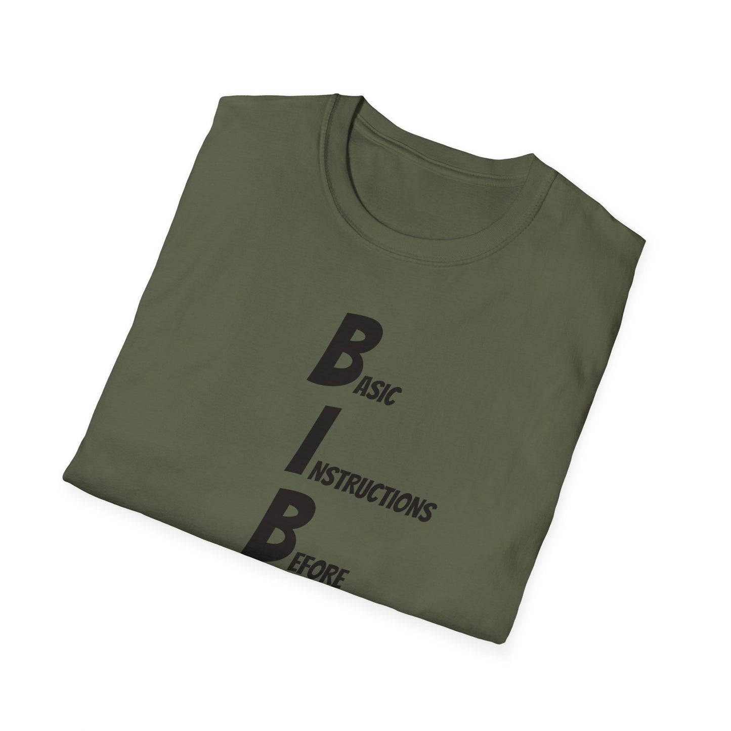 Bible Black Letter Softstyle T-Shirt