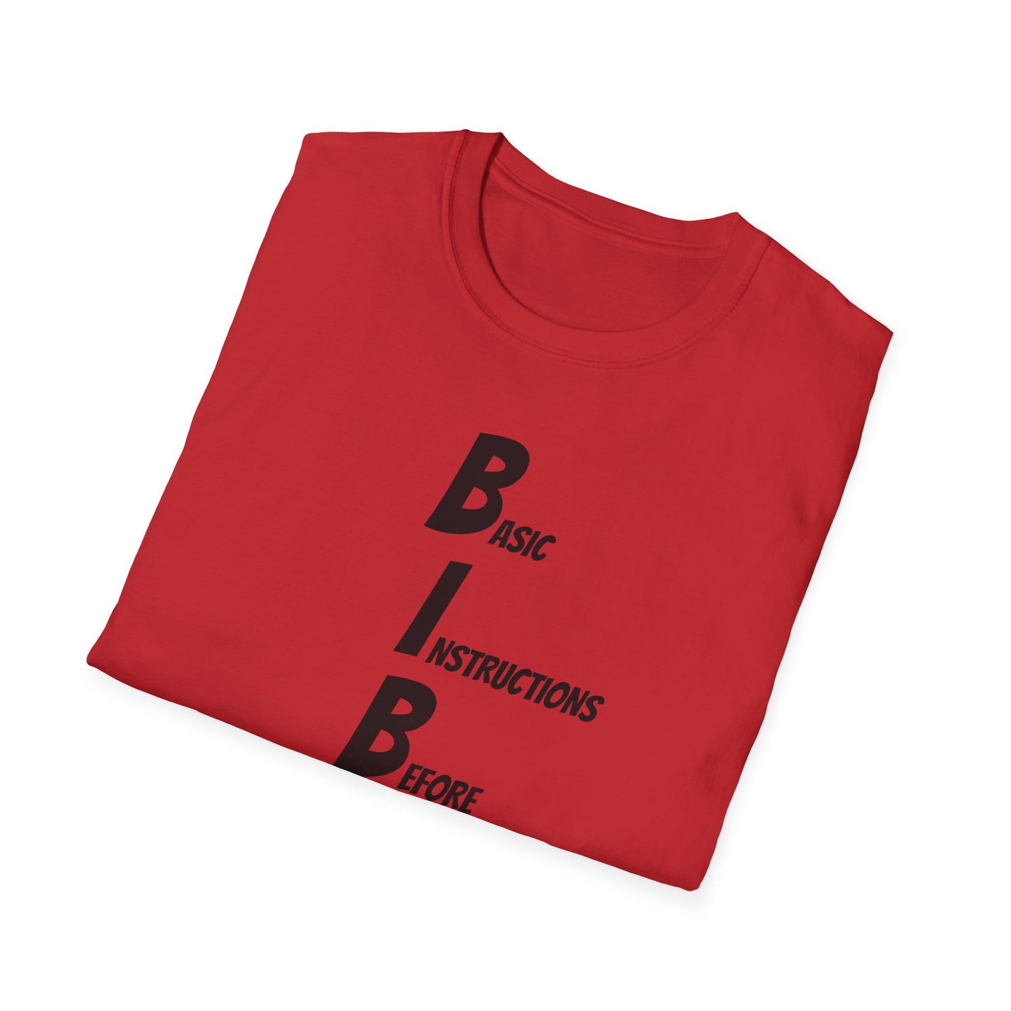 Bible Black Letter Softstyle T-Shirt