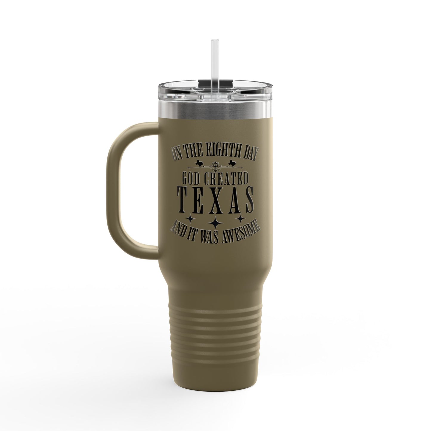 On the Eighth Day Insulated Travel Mug, 40oz