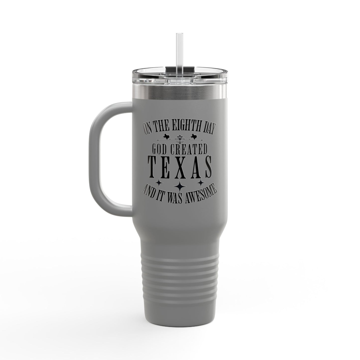 On the Eighth Day Insulated Travel Mug, 40oz