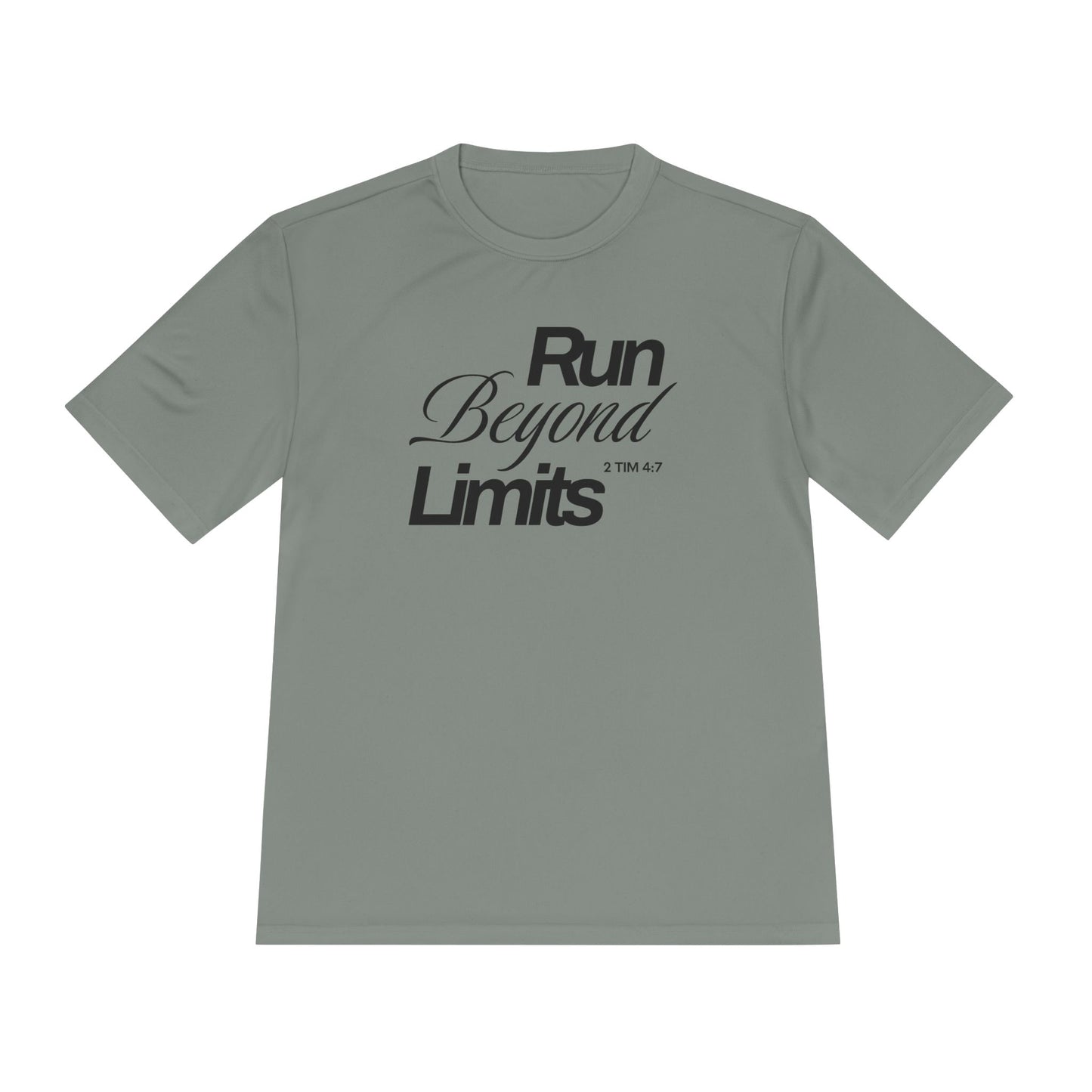 Run Beyond Limits Moisture Wicking Tee