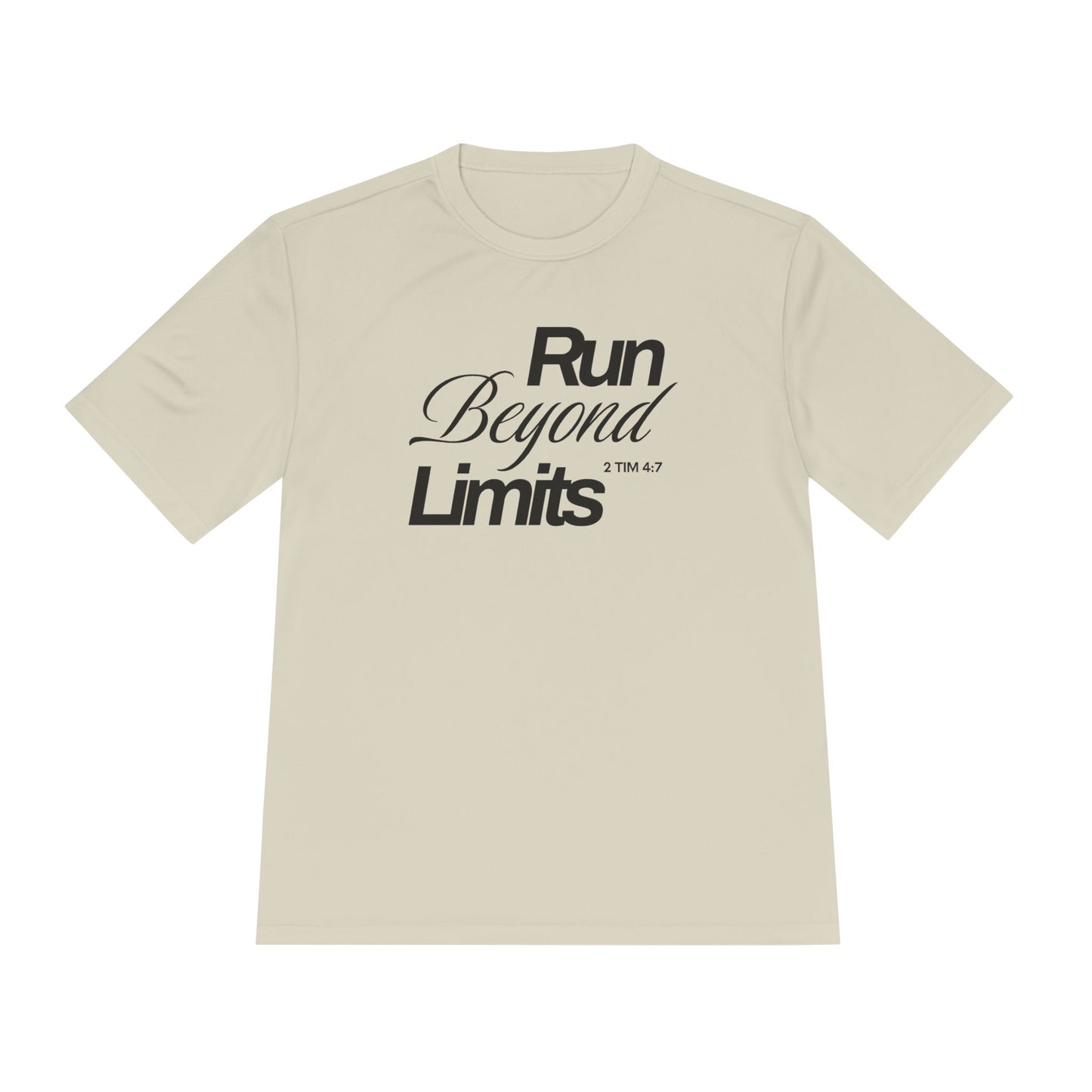 Run Beyond Limits Moisture Wicking Tee