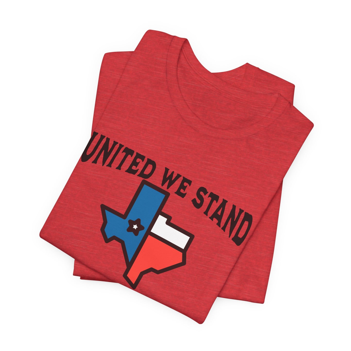 United We Stand Black Letter Short Sleeve Tee