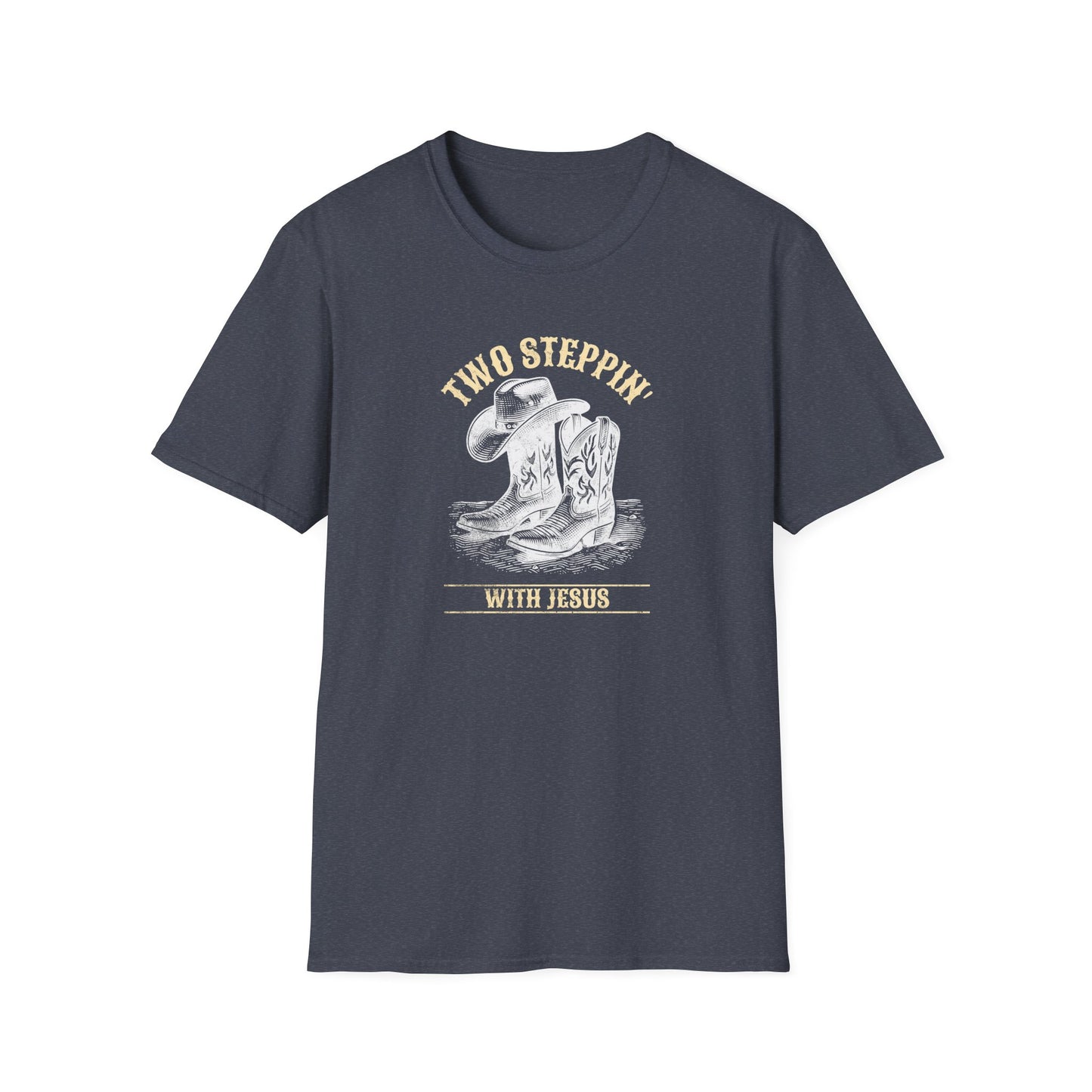 Two Steppin' With Jesus Softstyle T-Shirt