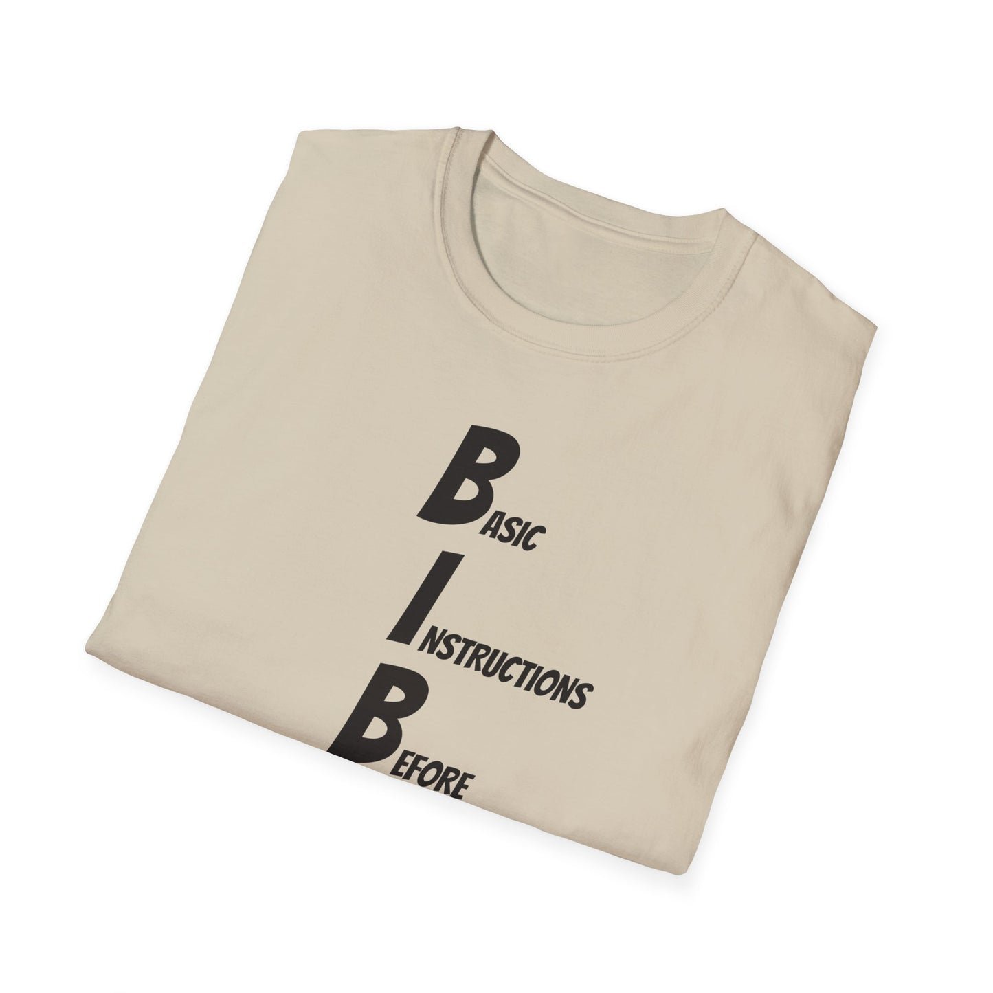 Bible Black Letter Softstyle T-Shirt