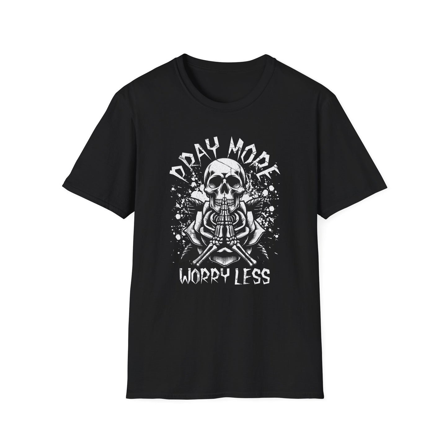 Pray More Worry Less Softstyle T-Shirt