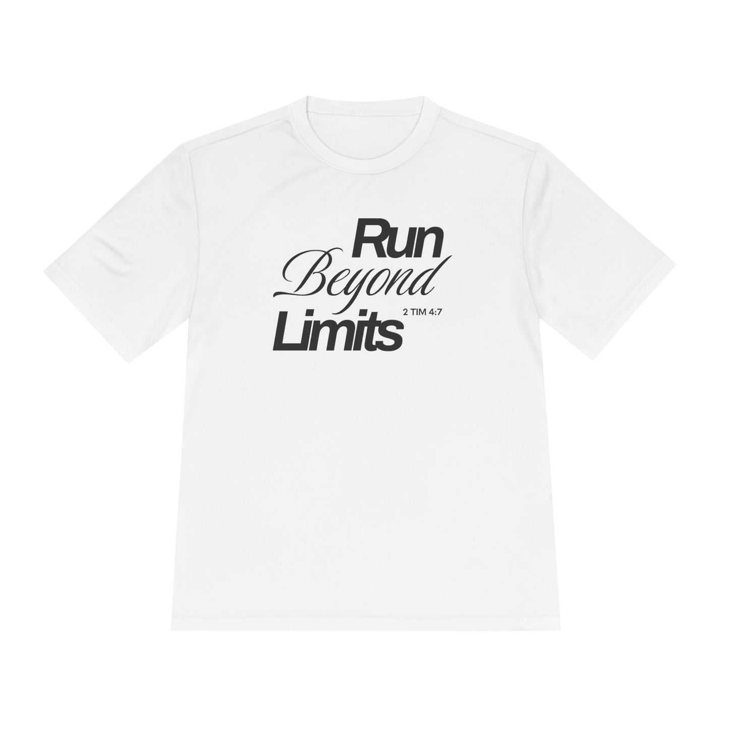 Run Beyond Limits Moisture Wicking Tee