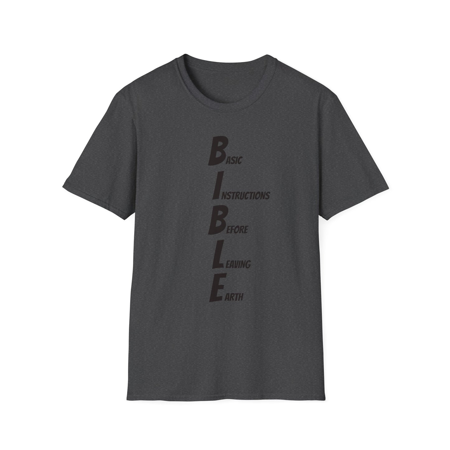 Bible Black Letter Softstyle T-Shirt
