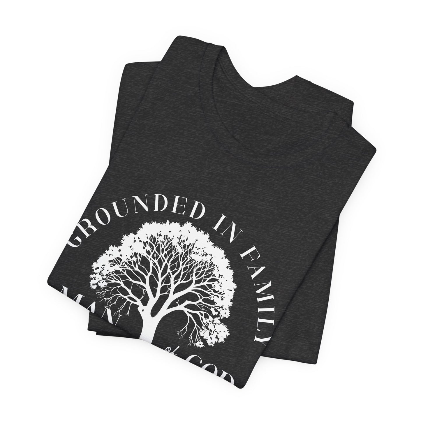 Man of God White Letter Short Sleeve Tee