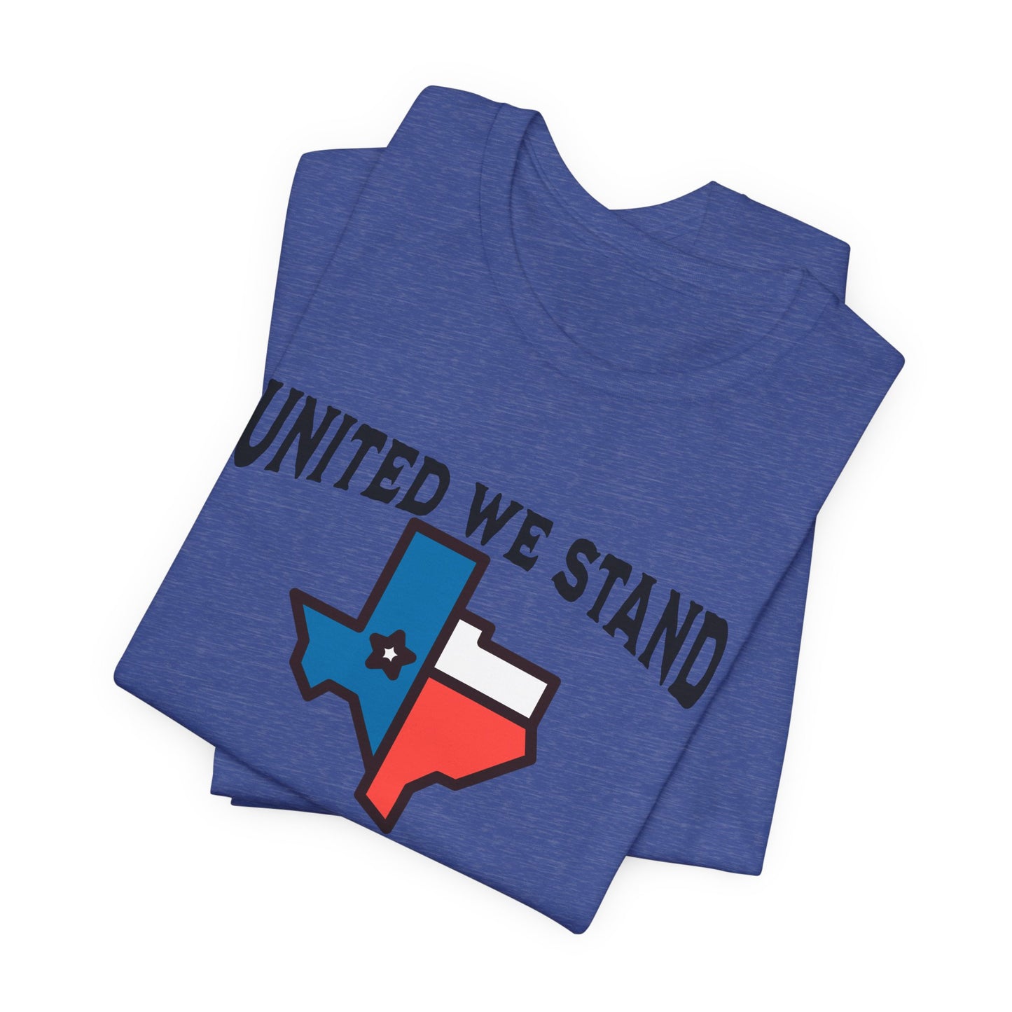 United We Stand Black Letter Short Sleeve Tee
