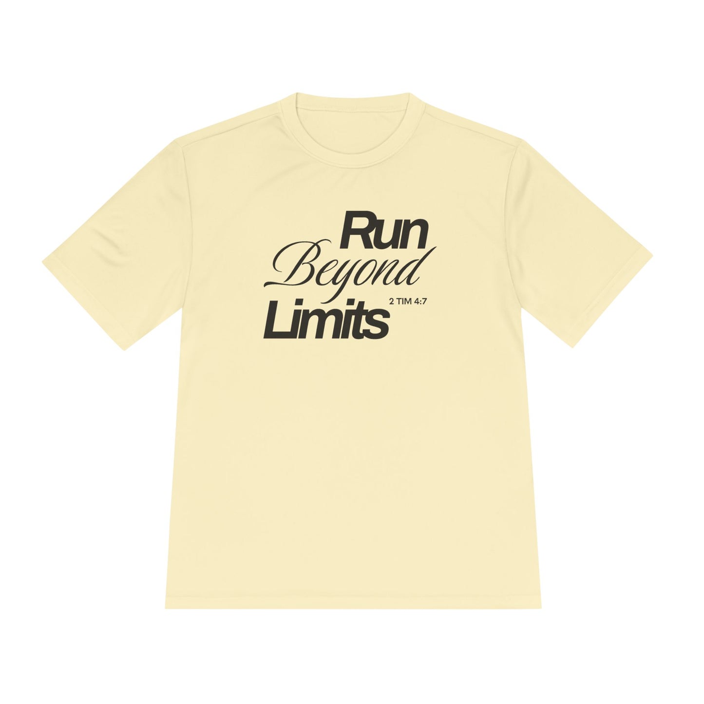 Run Beyond Limits Moisture Wicking Tee