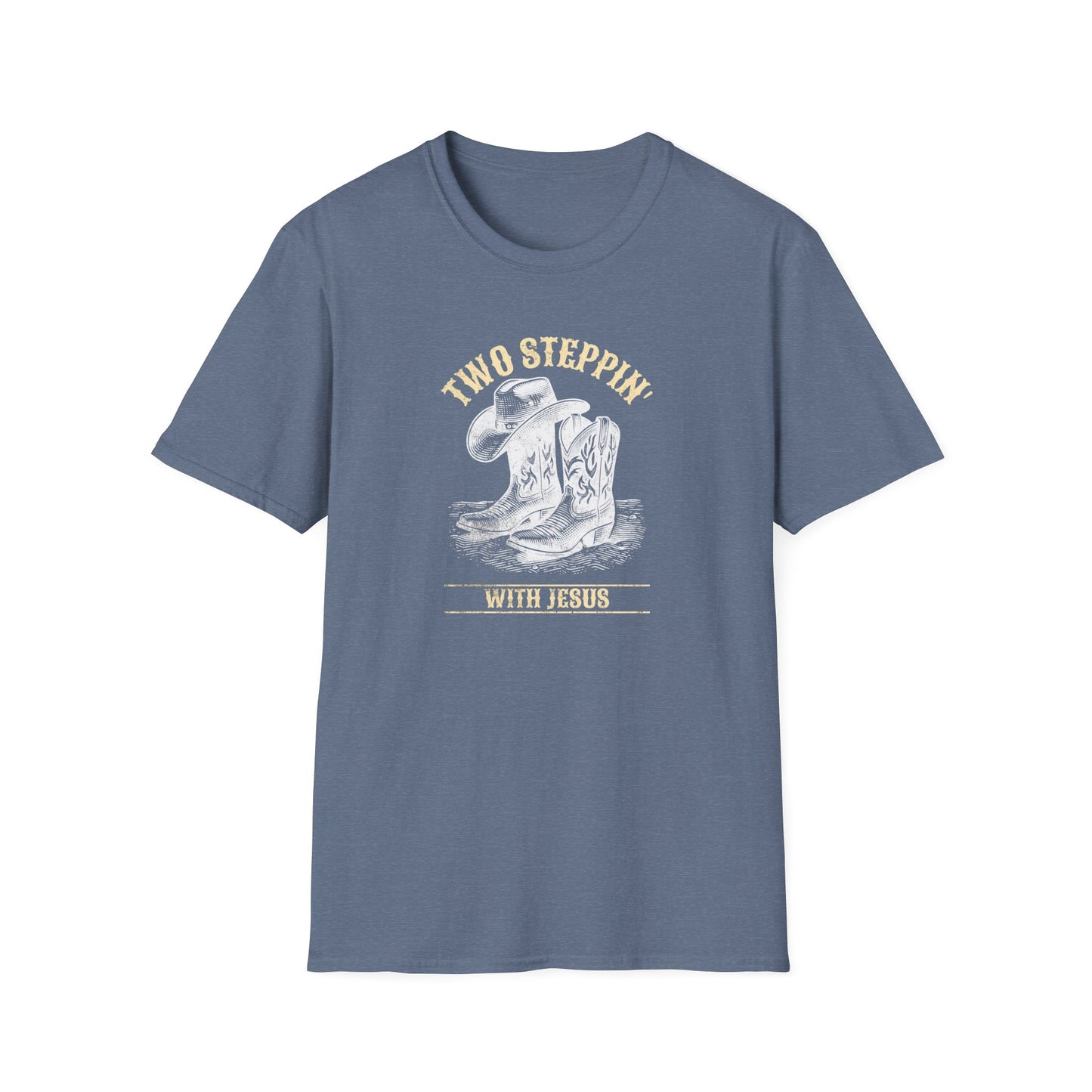 Two Steppin' With Jesus Softstyle T-Shirt