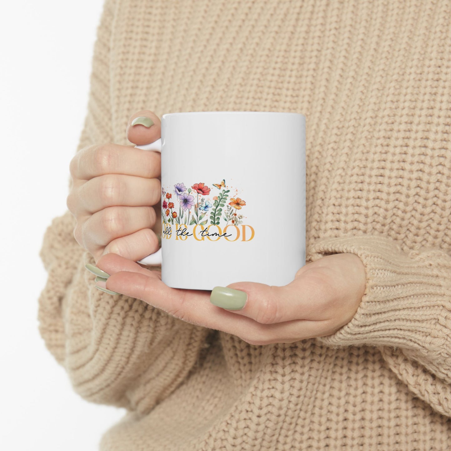God is Good Ceramic Mug, 11oz