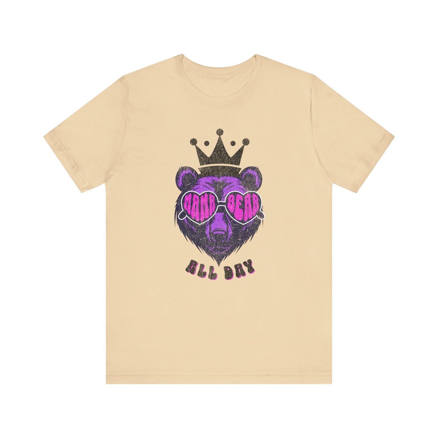 Mama Bear All Day Short Sleeve Tee