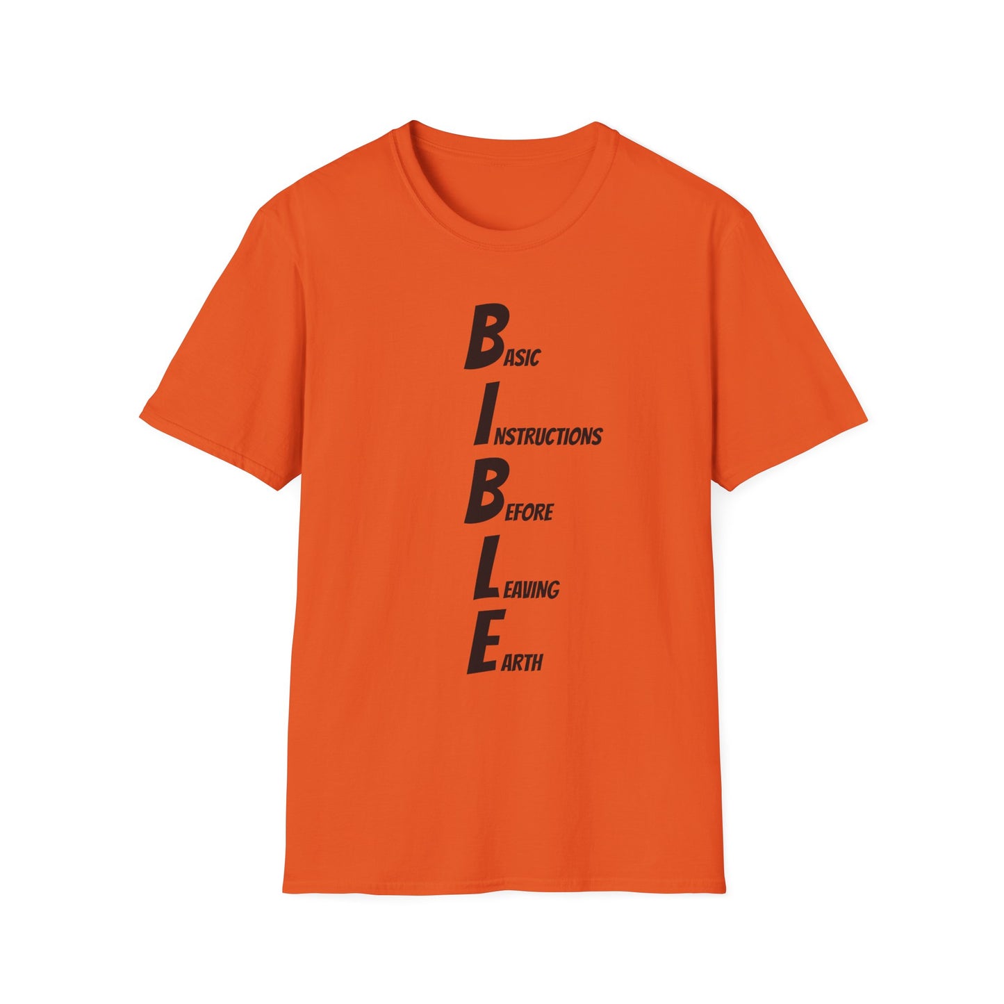 Bible Black Letter Softstyle T-Shirt