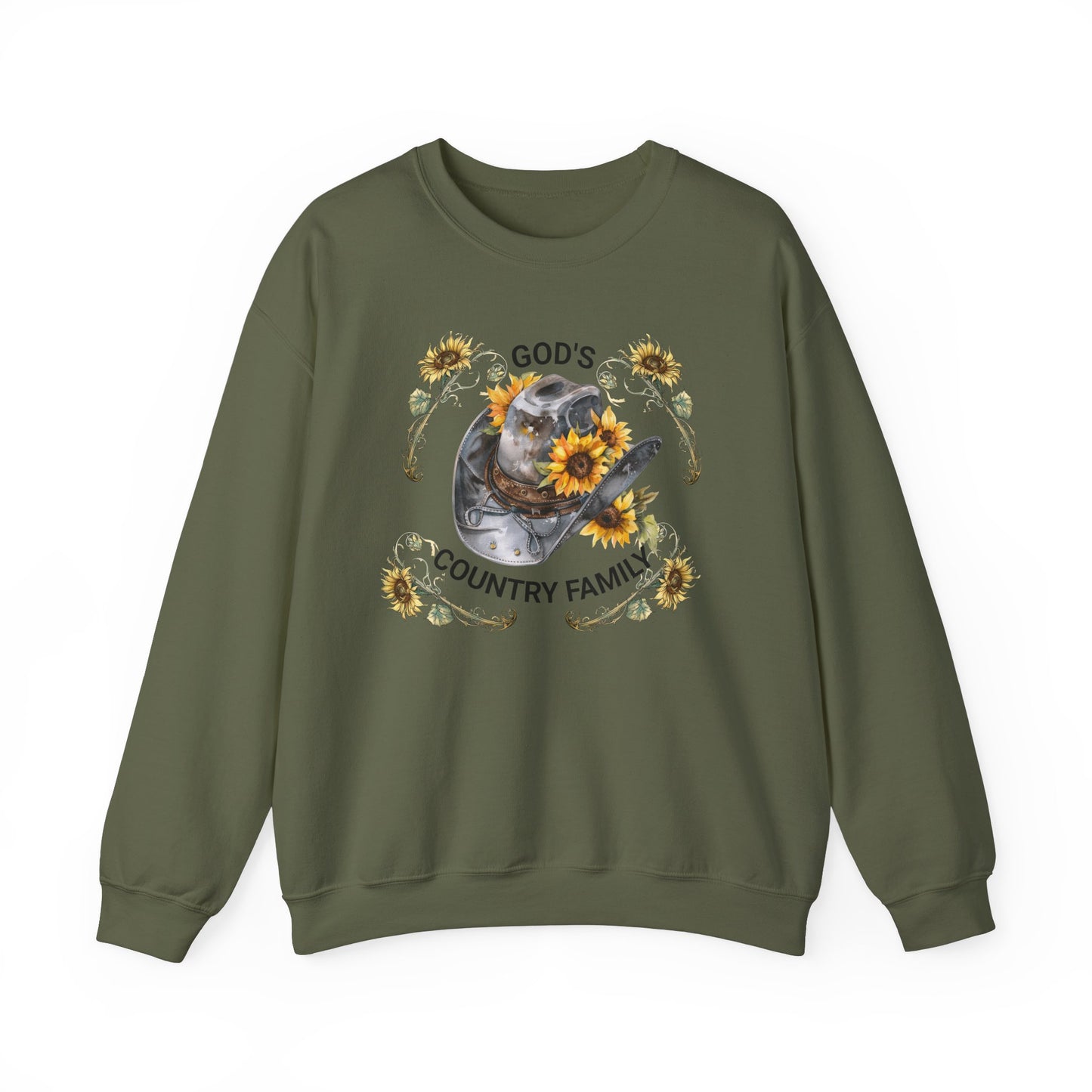 Gods Country Family Crewneck Sweatshirt