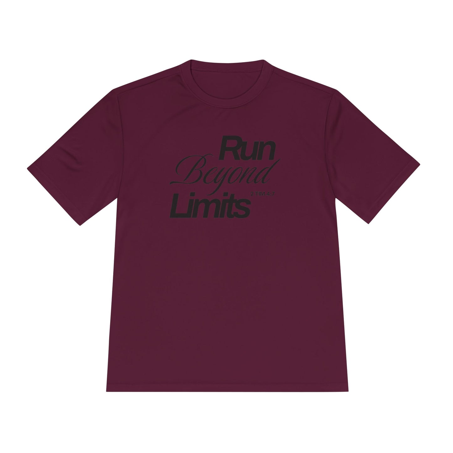 Run Beyond Limits Moisture Wicking Tee