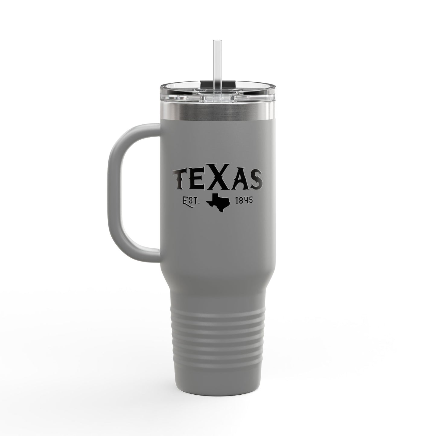 Texas 1845 Insulated Travel Mug, 40oz