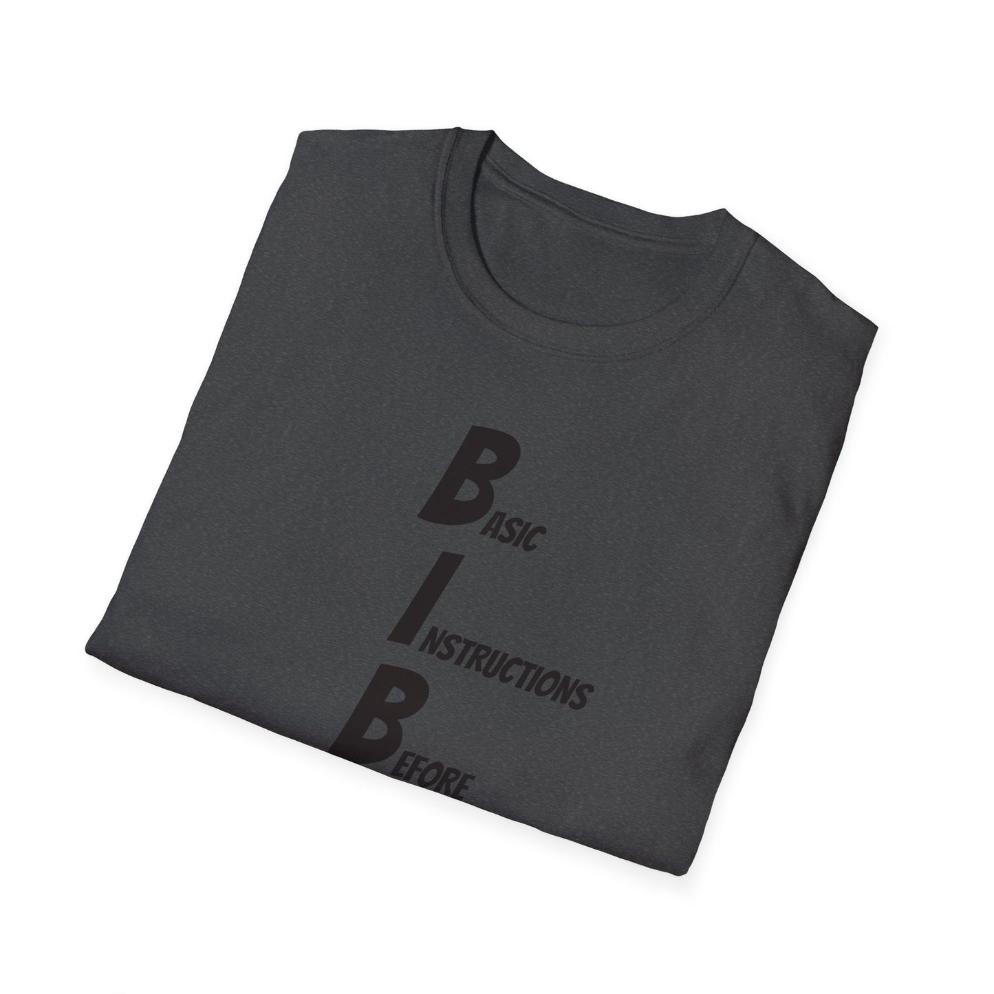 Bible Black Letter Softstyle T-Shirt