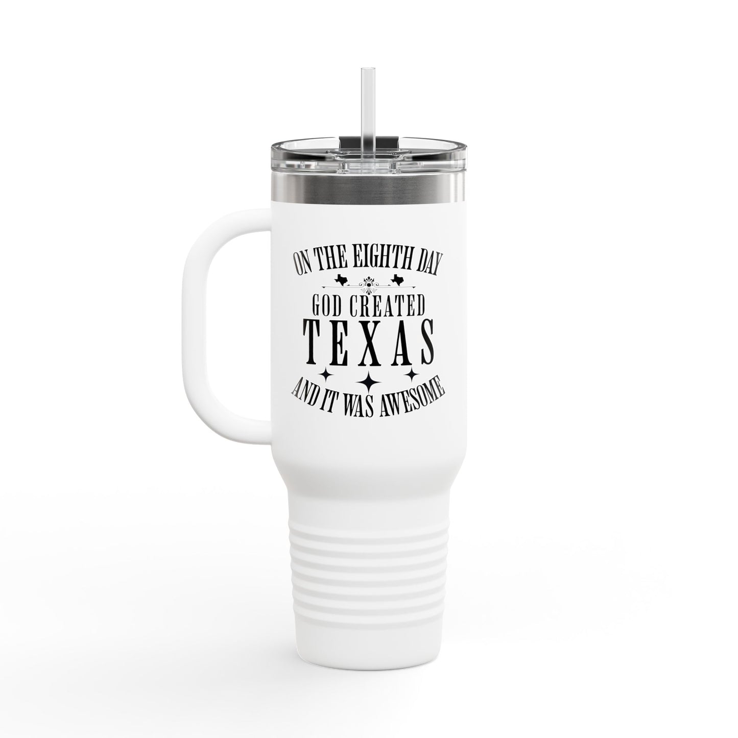 On the Eighth Day Insulated Travel Mug, 40oz
