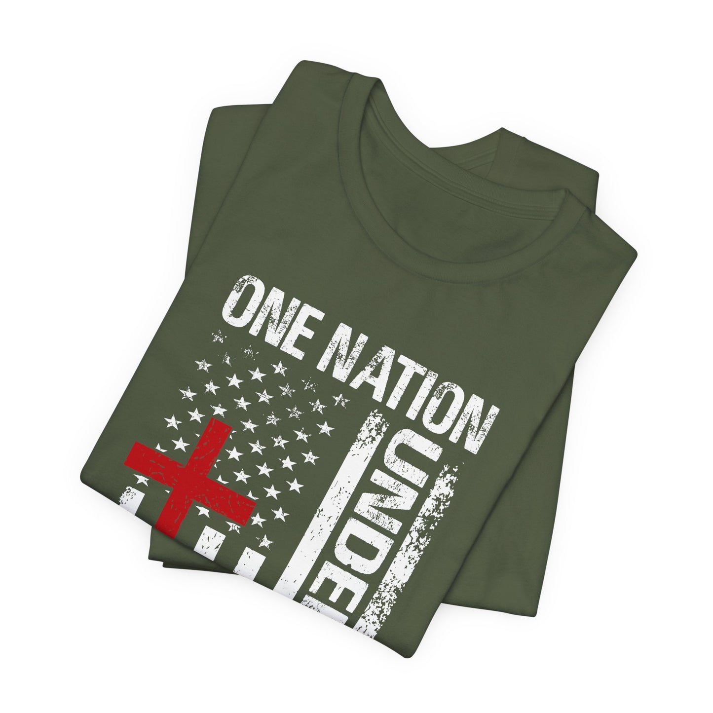 One Nation Under God Short Sleeve Tee