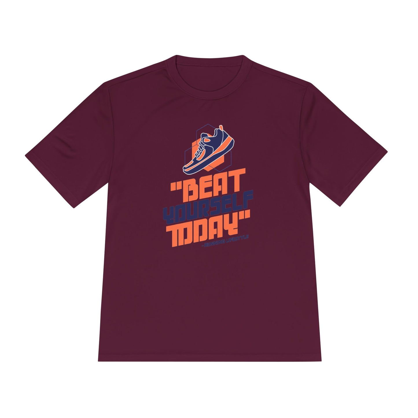 Beat Yourself Today Moisture Wicking Tee