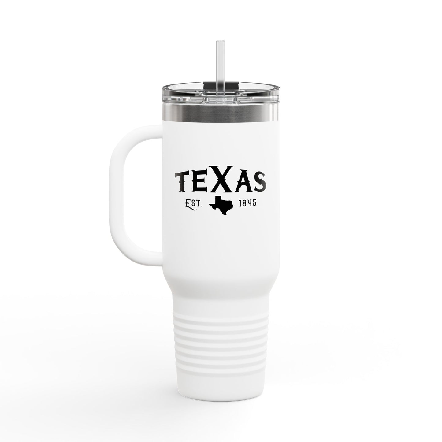 Texas 1845 Insulated Travel Mug, 40oz