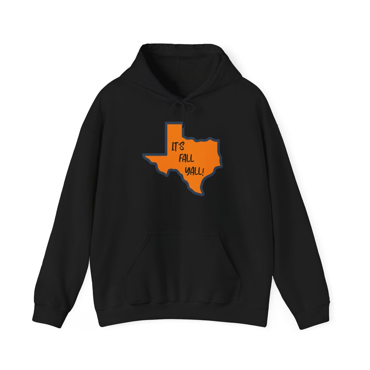 Texas It's Fall Y'all Hooded Sweatshirt