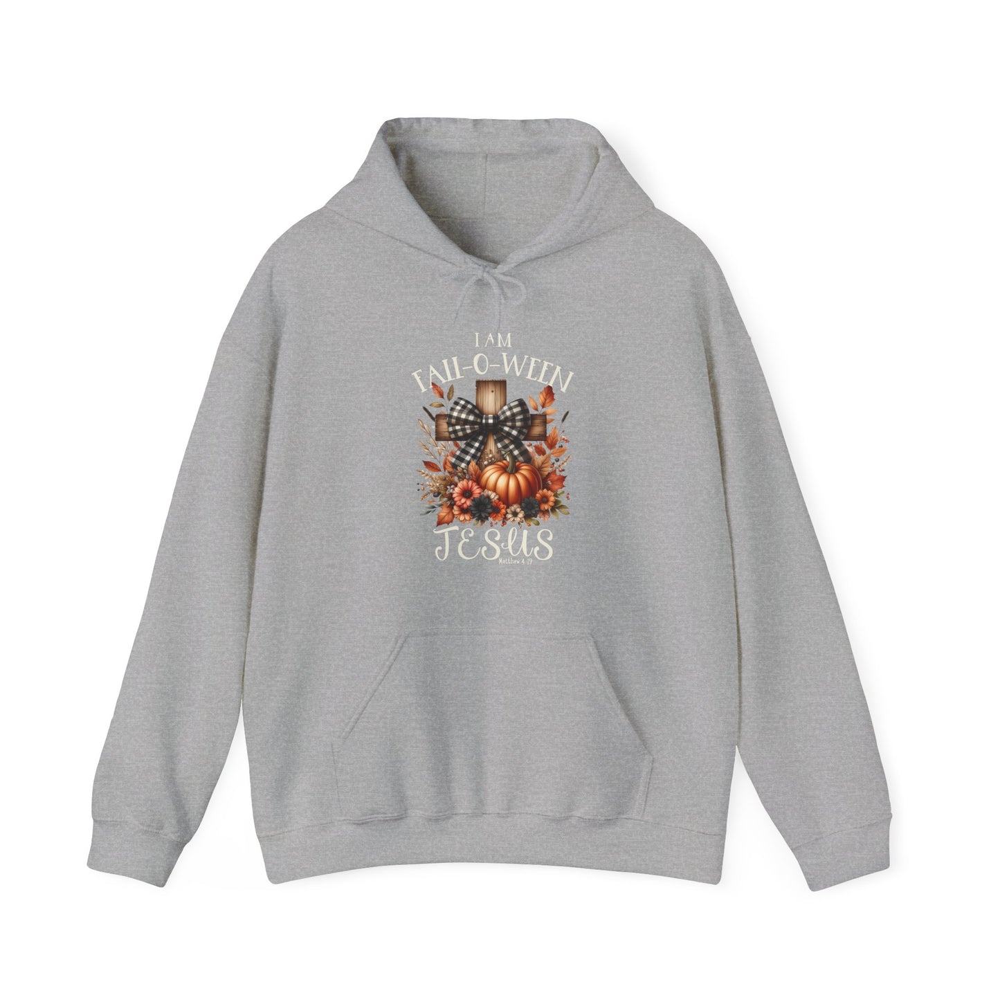 Fall-O-Ween Jesus Hooded Sweatshirt