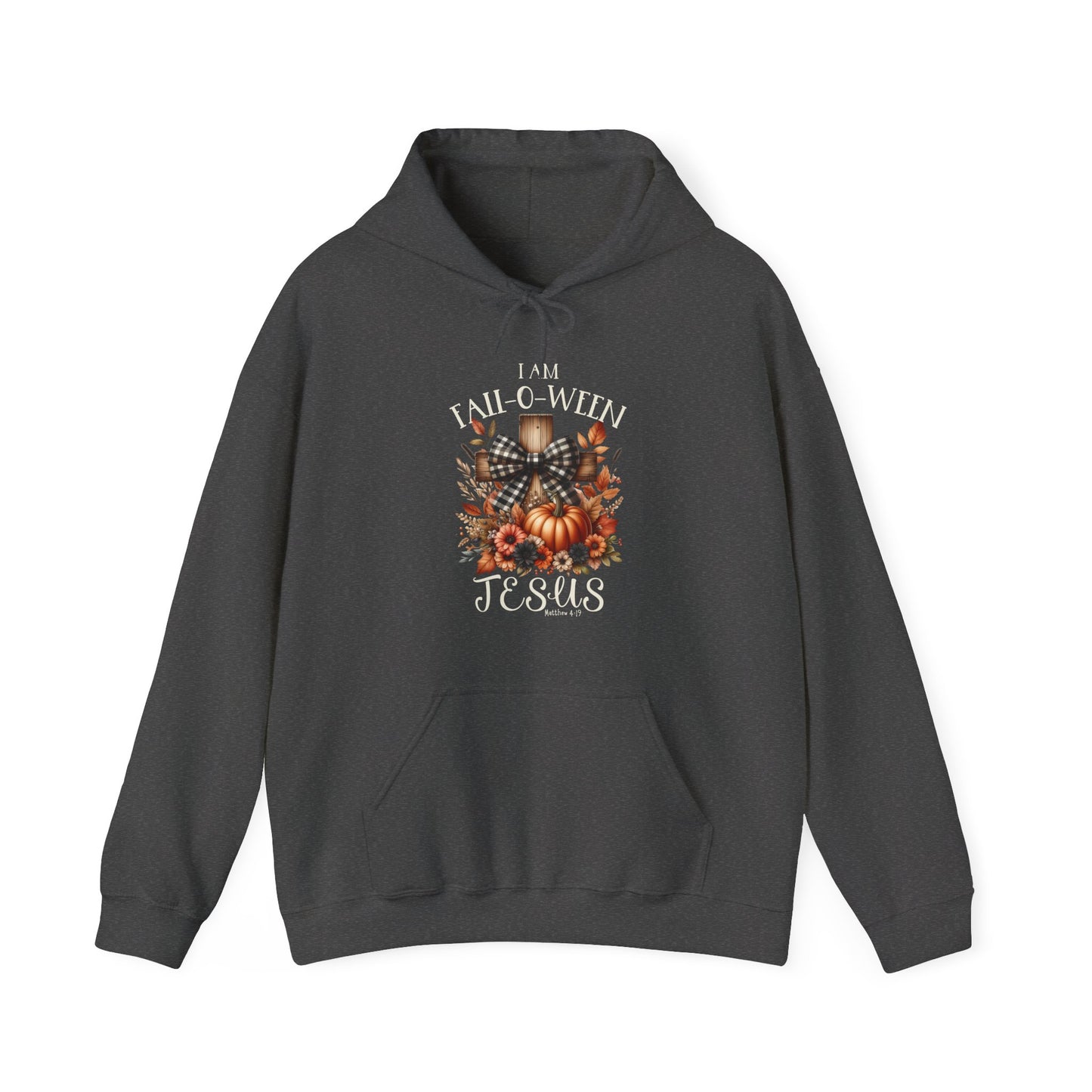 Fall-O-Ween Jesus Hooded Sweatshirt