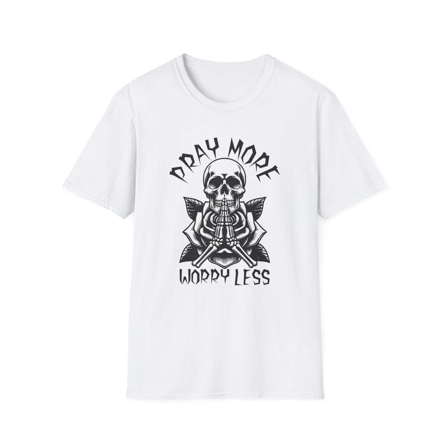 Pray More Worry Less Softstyle T-Shirt