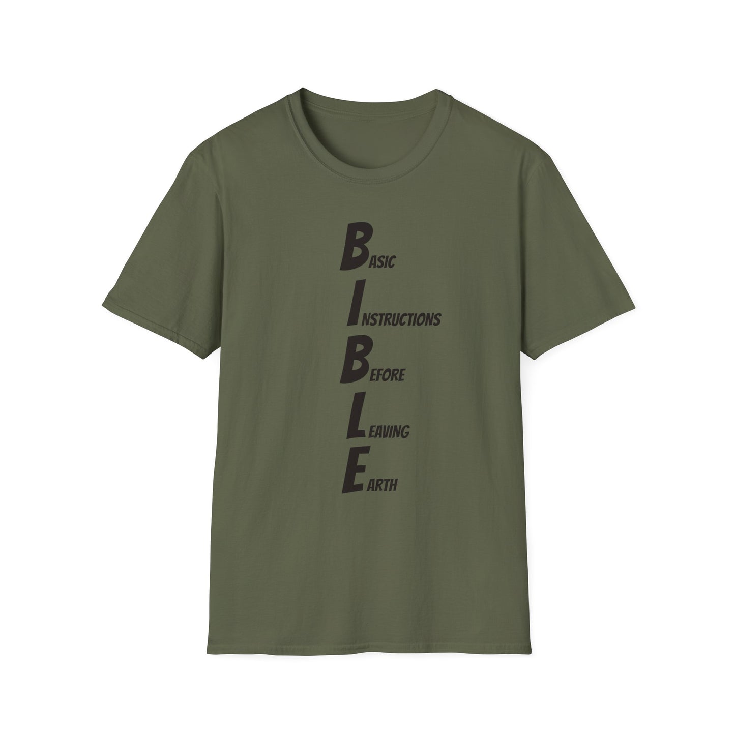 Bible Black Letter Softstyle T-Shirt