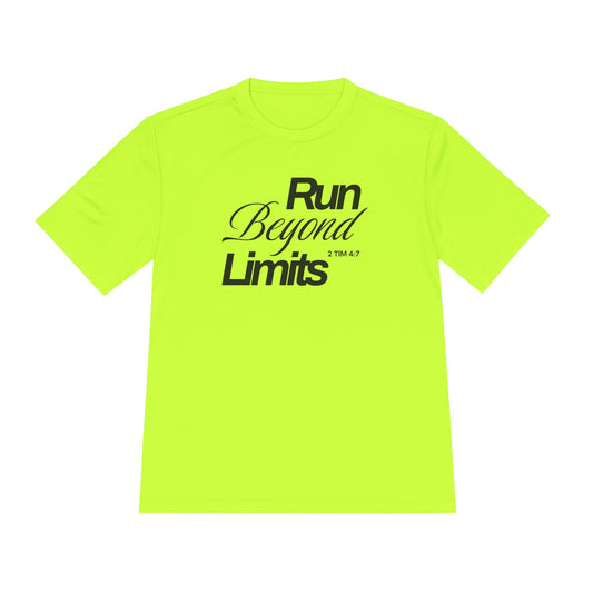 Run Beyond Limits Moisture Wicking Tee