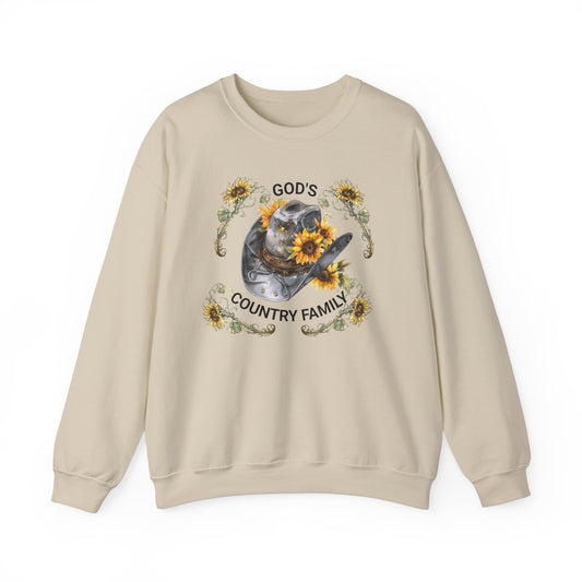 Gods Country Family Crewneck Sweatshirt