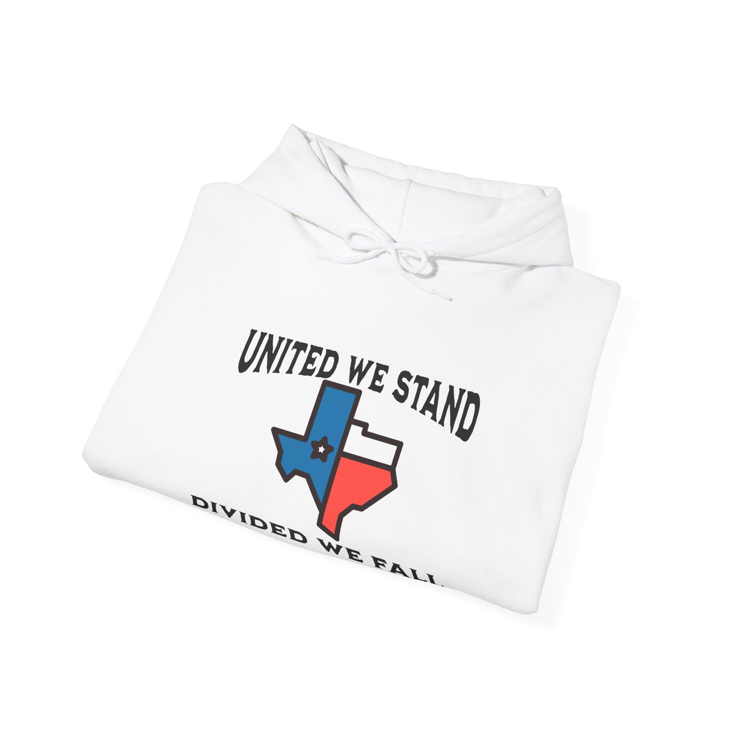 United we Stand Black Letter Heavy Blend™ Hooded Sweatshirt