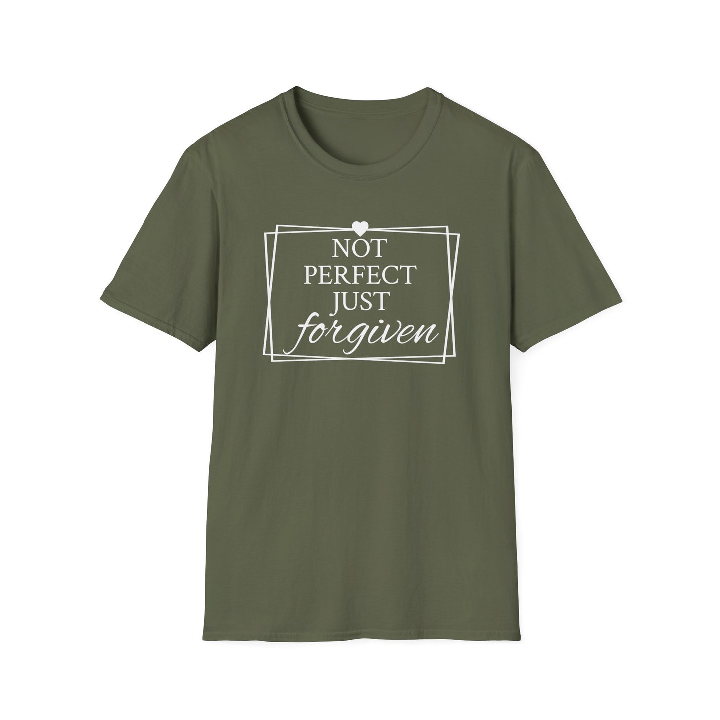 Not Perfect Just Forgiven Softstyle T-Shirt