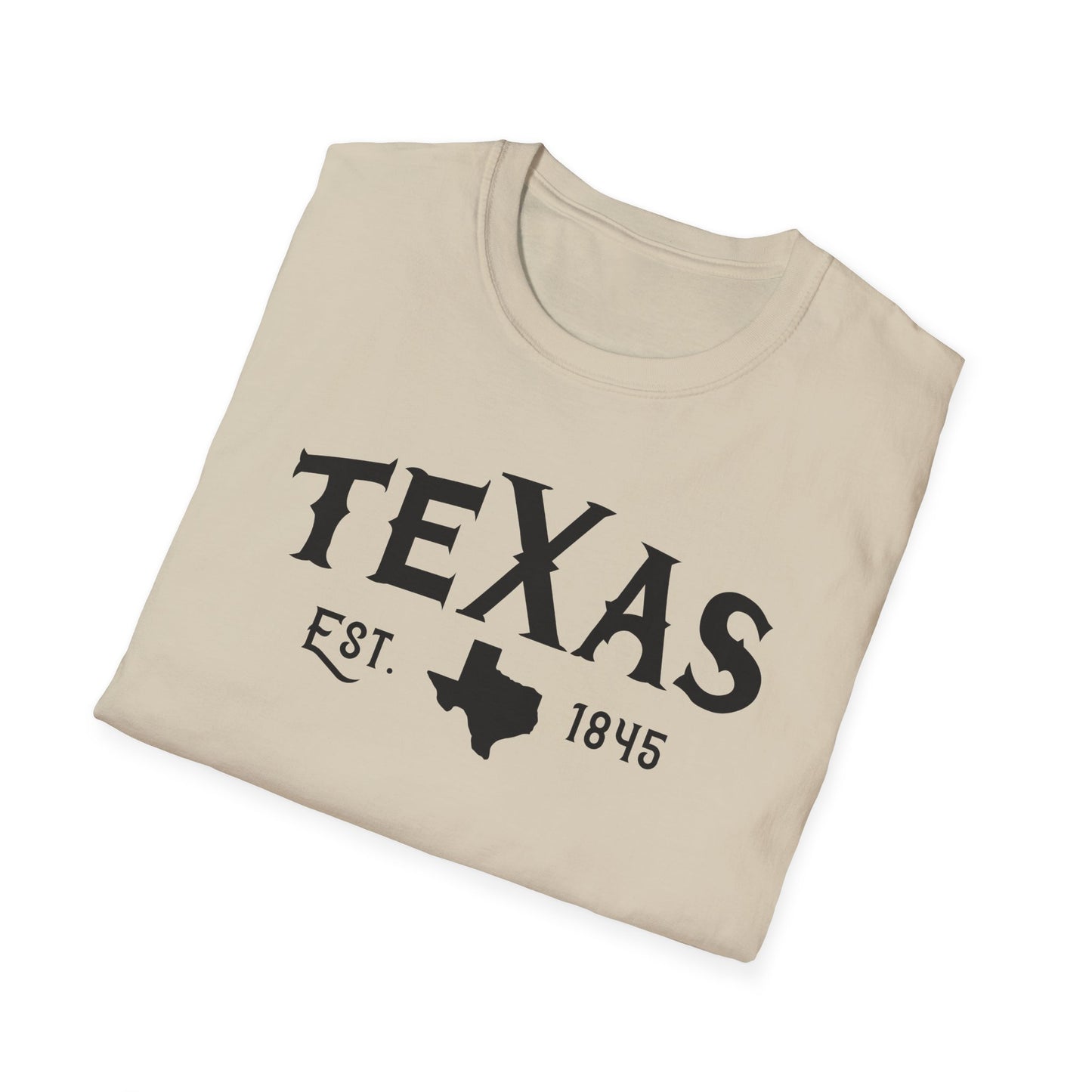 Texas Established 1845 Softstyle T-Shirt