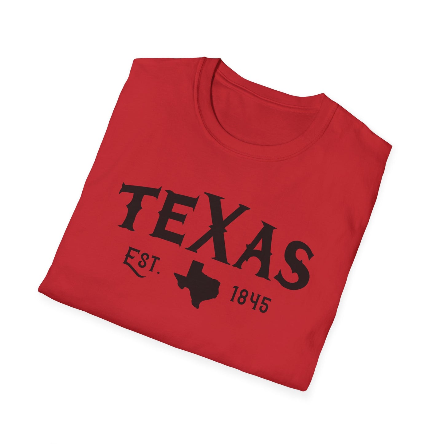 Texas Established 1845 Softstyle T-Shirt