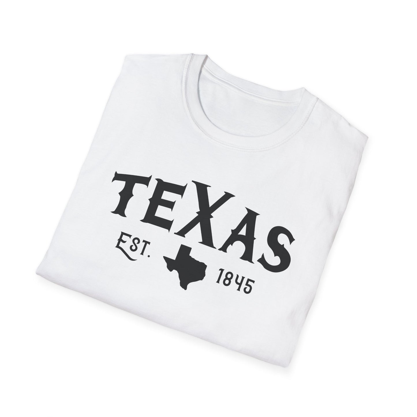 Texas Established 1845 Softstyle T-Shirt